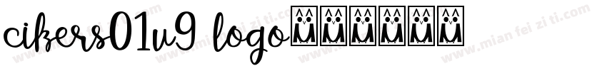 cikers01v9 logo字体转换
